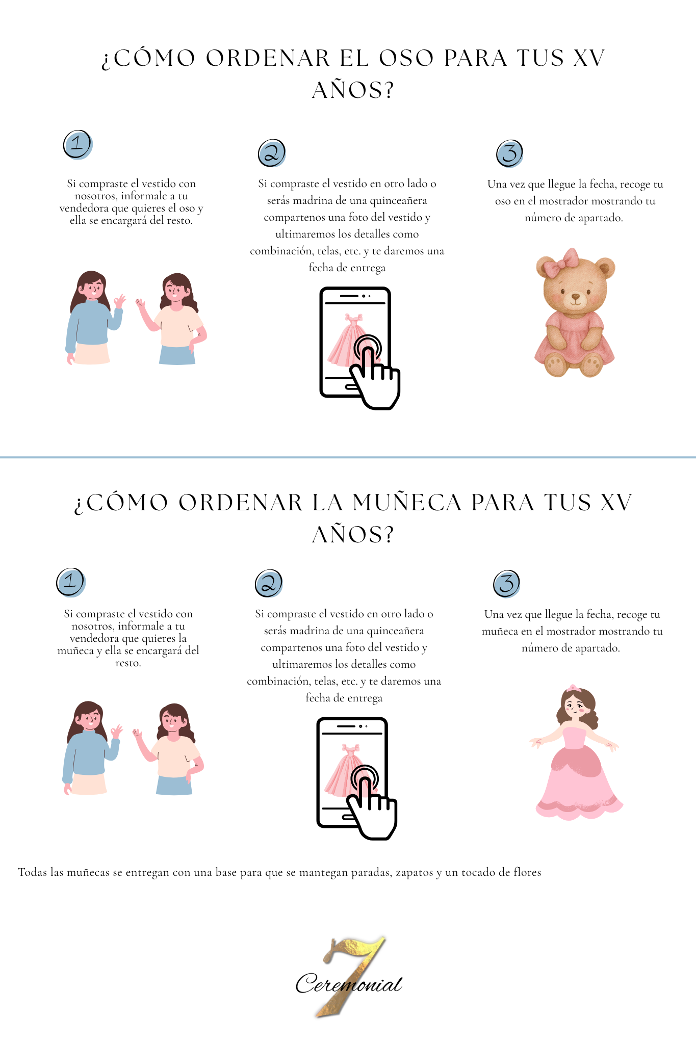 ¿Cómo pedir tu muñeca?